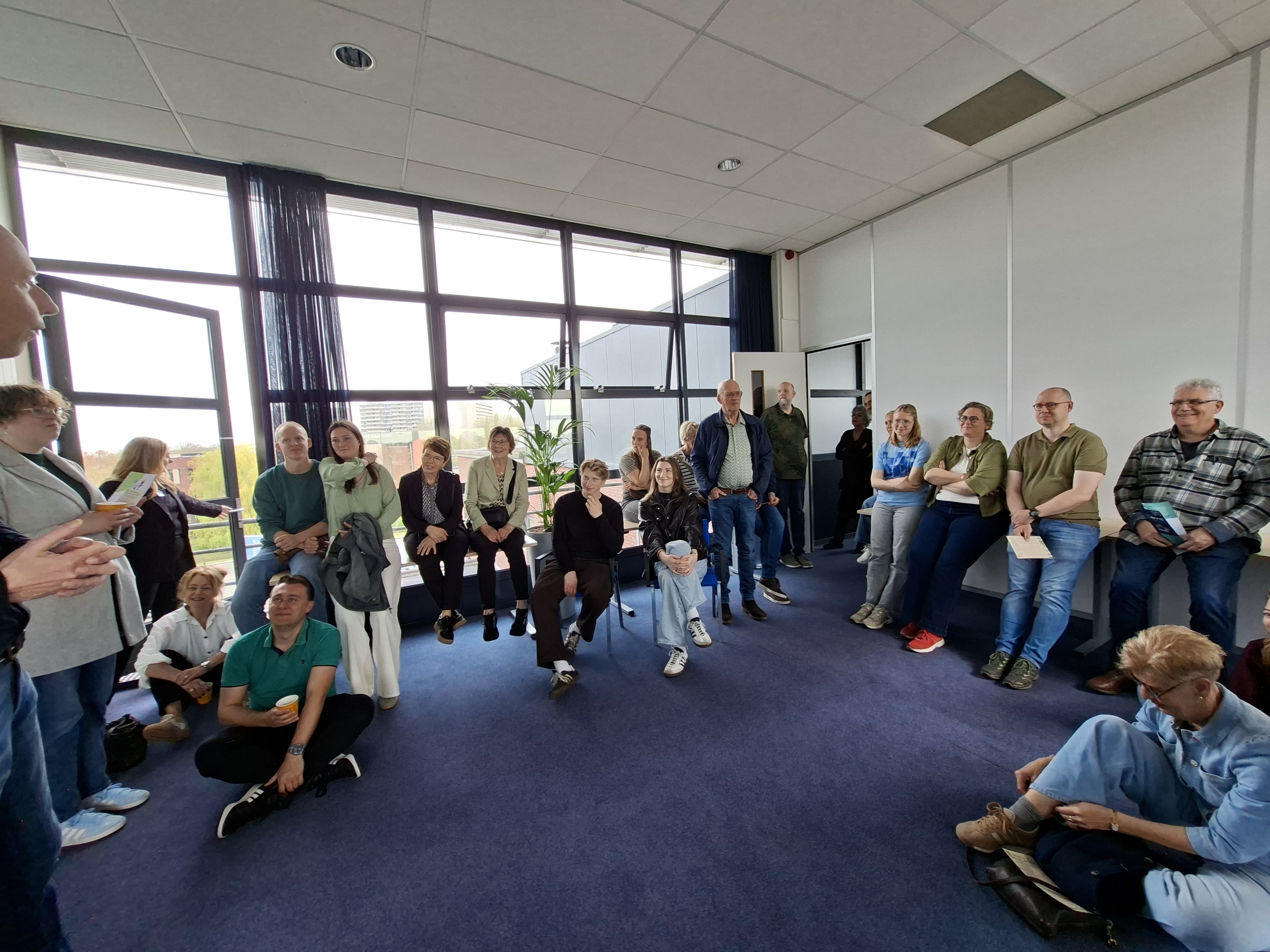Open dag voor vrienden, familie, en oud-collega's een succes
