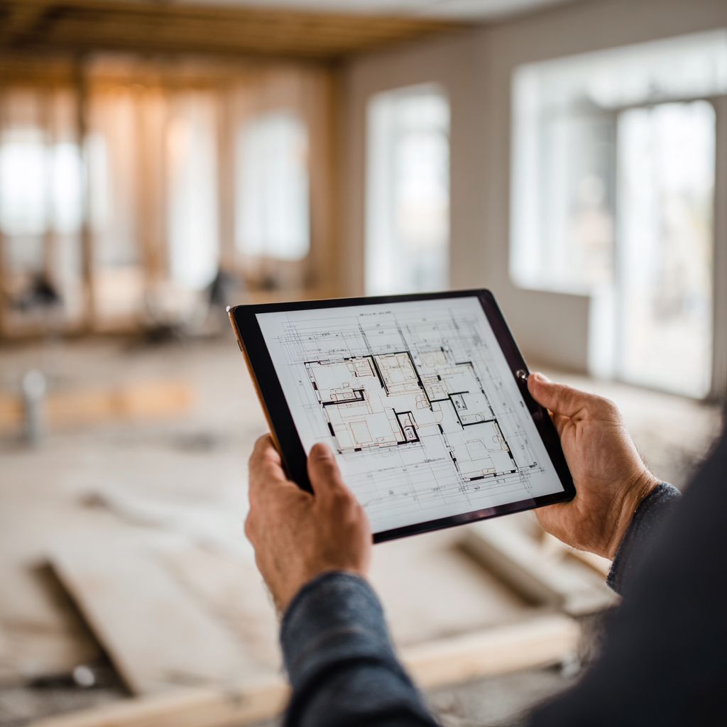 image of detailed interior inspection (for a home inspector)