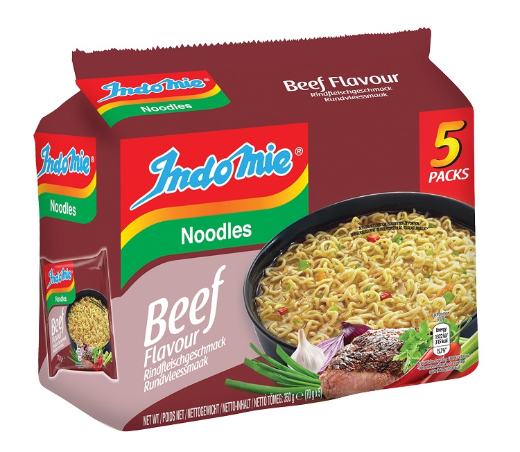 5 PACK IndoMie BEEF