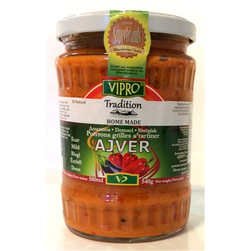 Ajvar 580 ML mild - Vipro