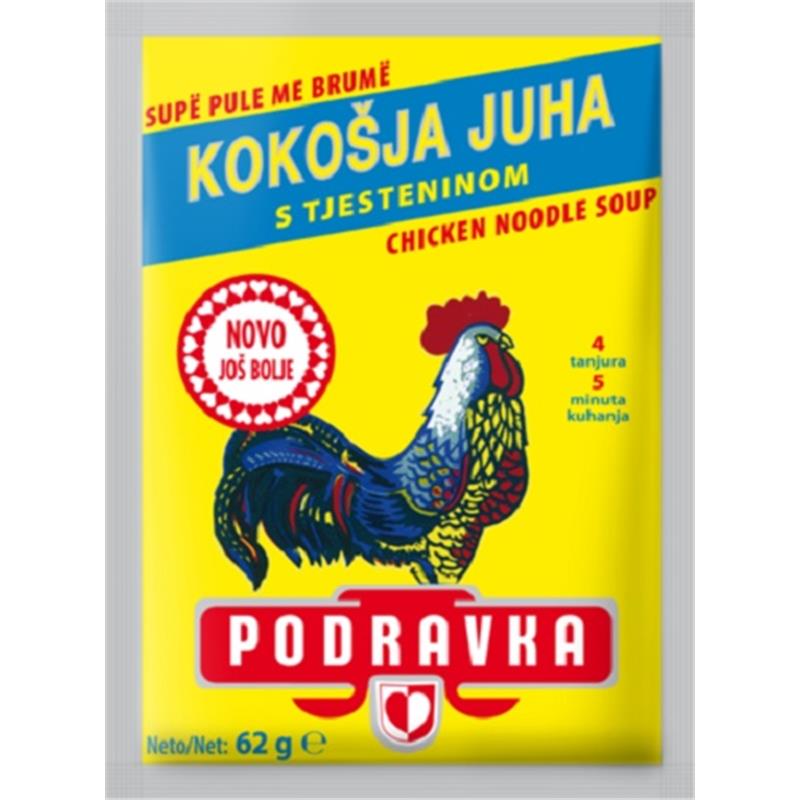 KIPPENSOEP 62 g, Podravka