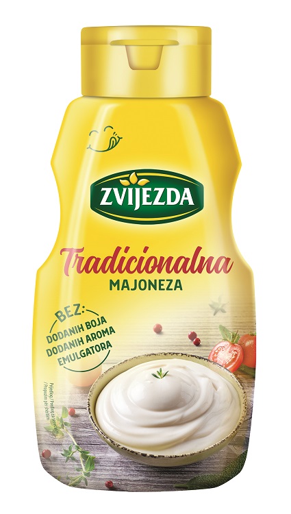 ZVIJEZDA Mayonaise tradicional 400g