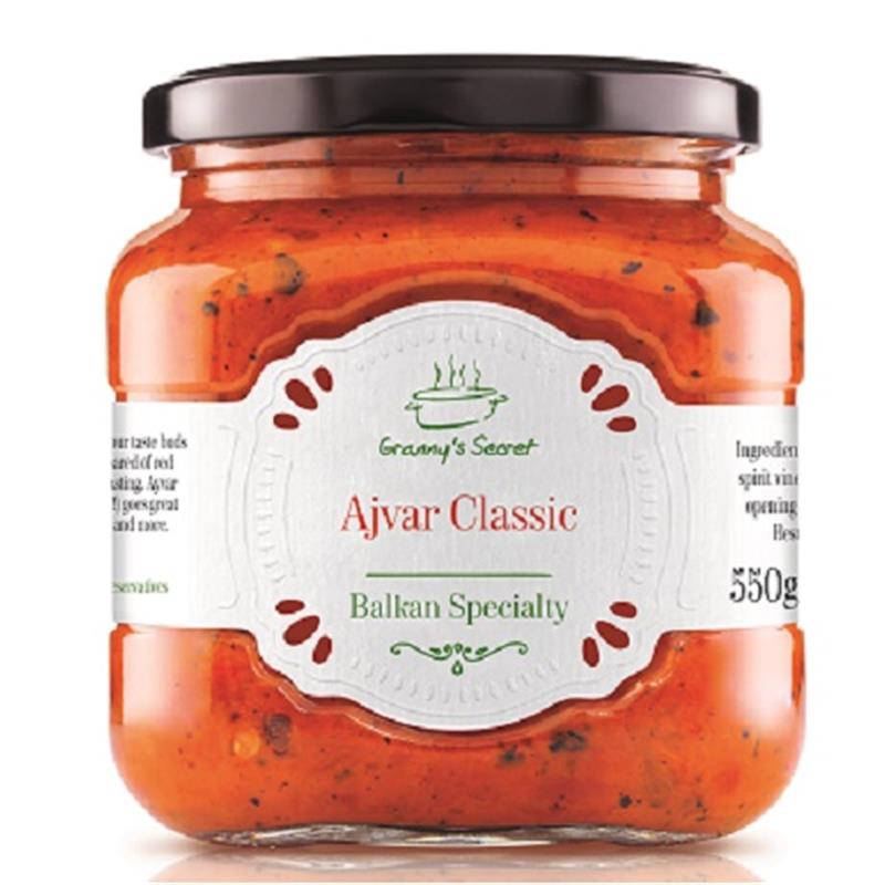 Ajvar 550g MILD - Granny's Secret