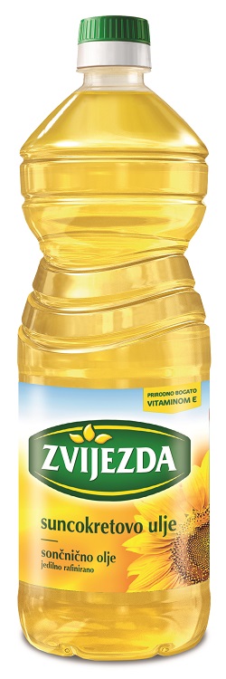 ZVIJEZDA Zonnebloem olie 1L
