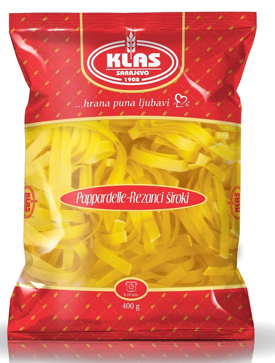 KLAS Pasta - PAPPARDELLE 400g