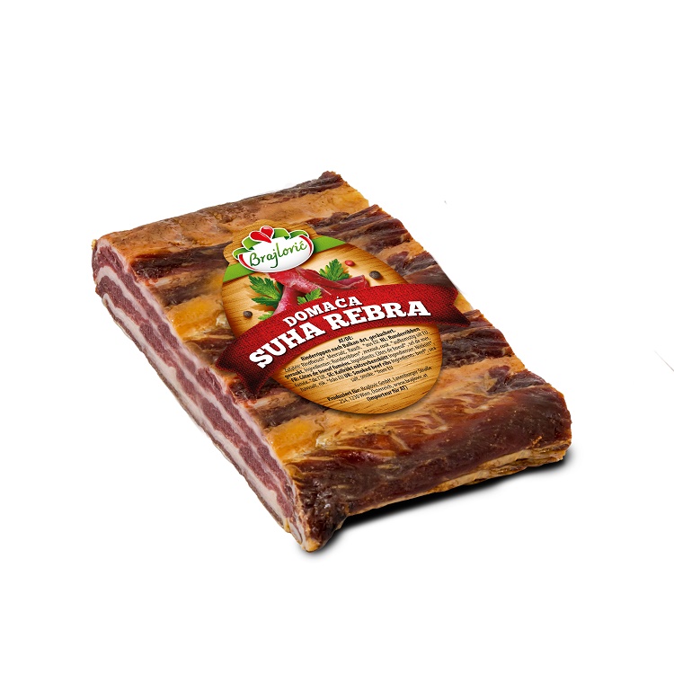 Brajlovic gedroogde runderribben 1 kg