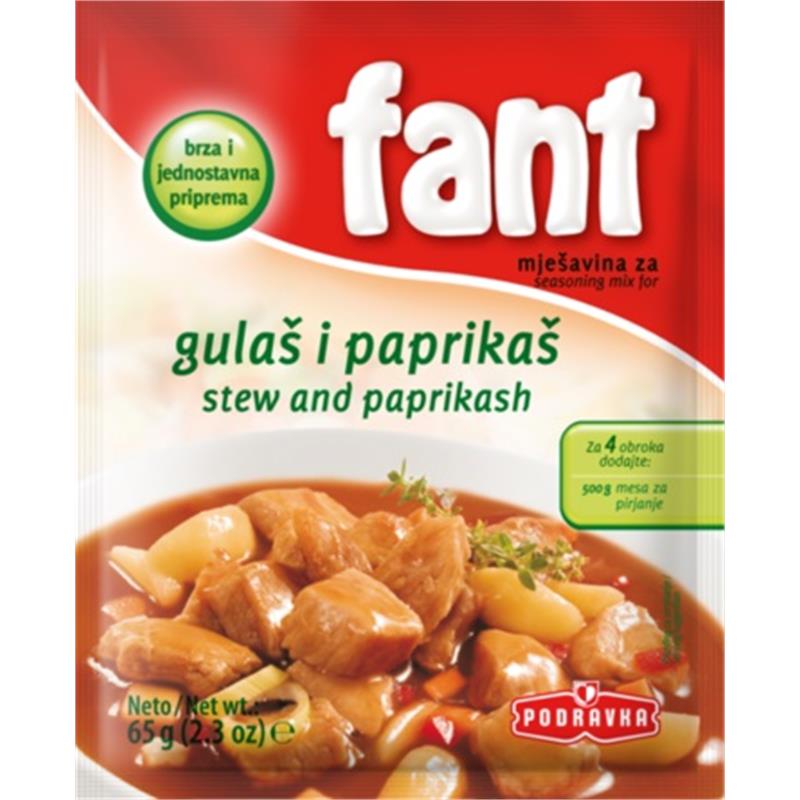 FANTgoulash en paprikash 65g