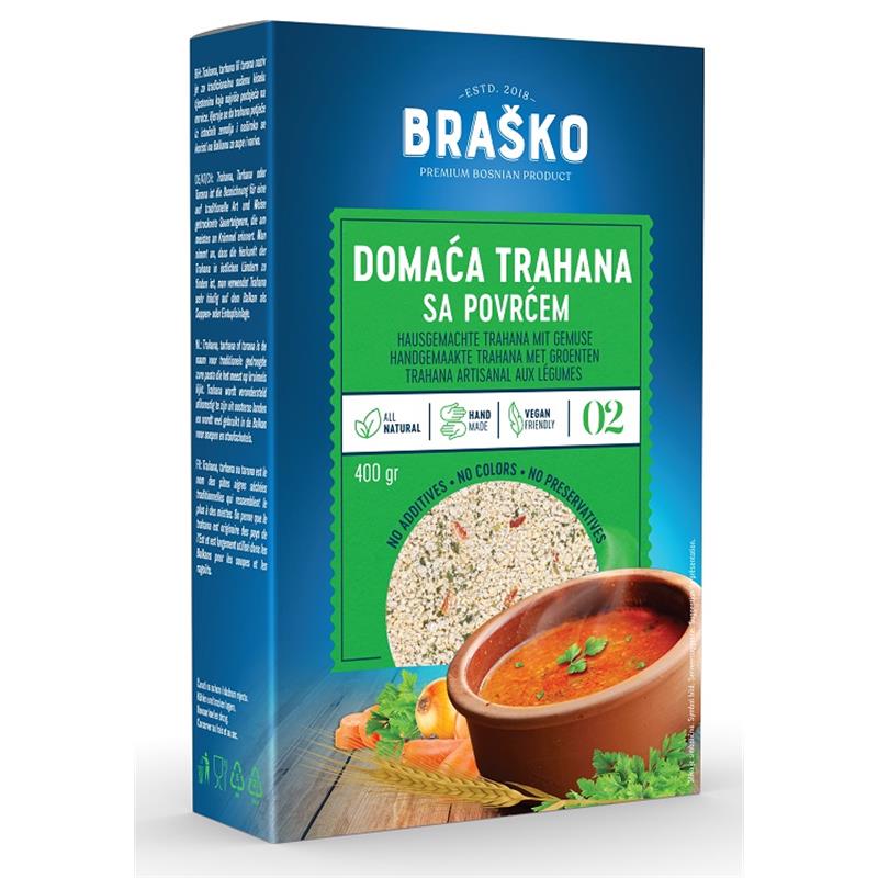 BRASKO Tarhana sa povrcem 400g