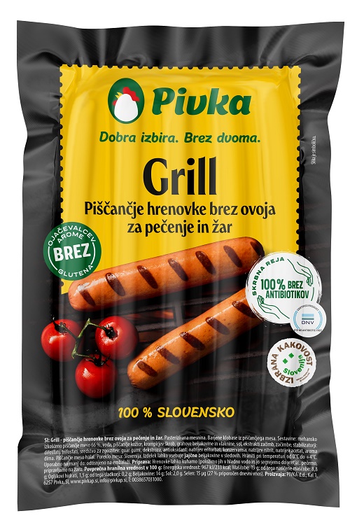 Barbique kippenworst 400 g PIVKA
