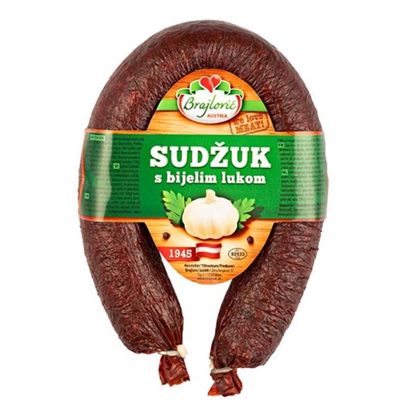 Sudzuk met knoflook 300 gr Brajlovic