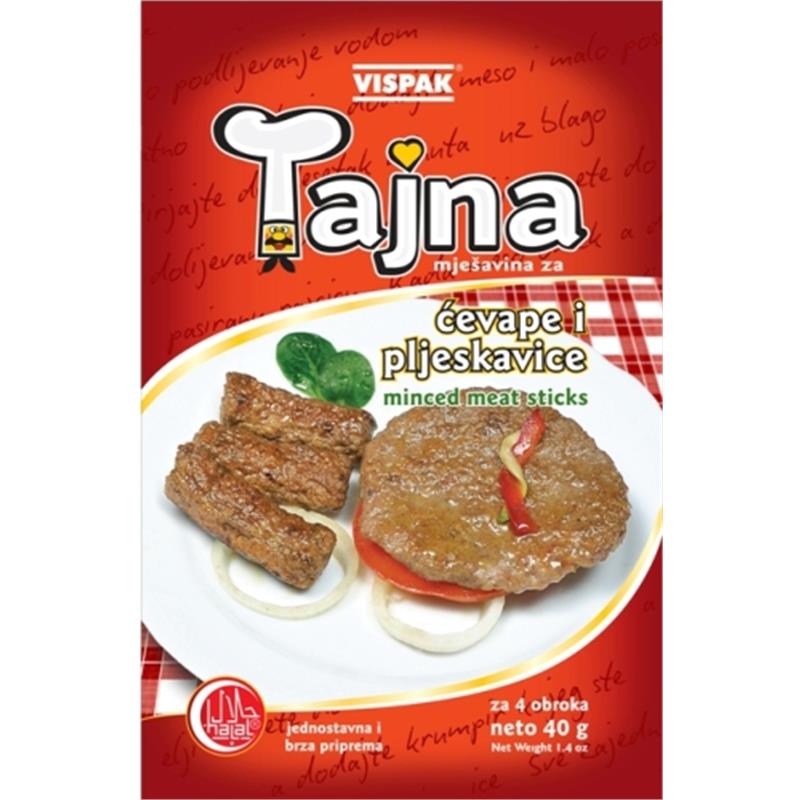 TAJNA Cevapi i pljeskavice 40g