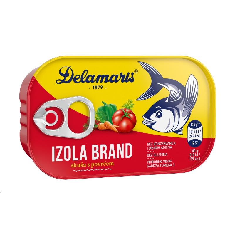 DELAMARIS IZOLA BRAND salad 125g