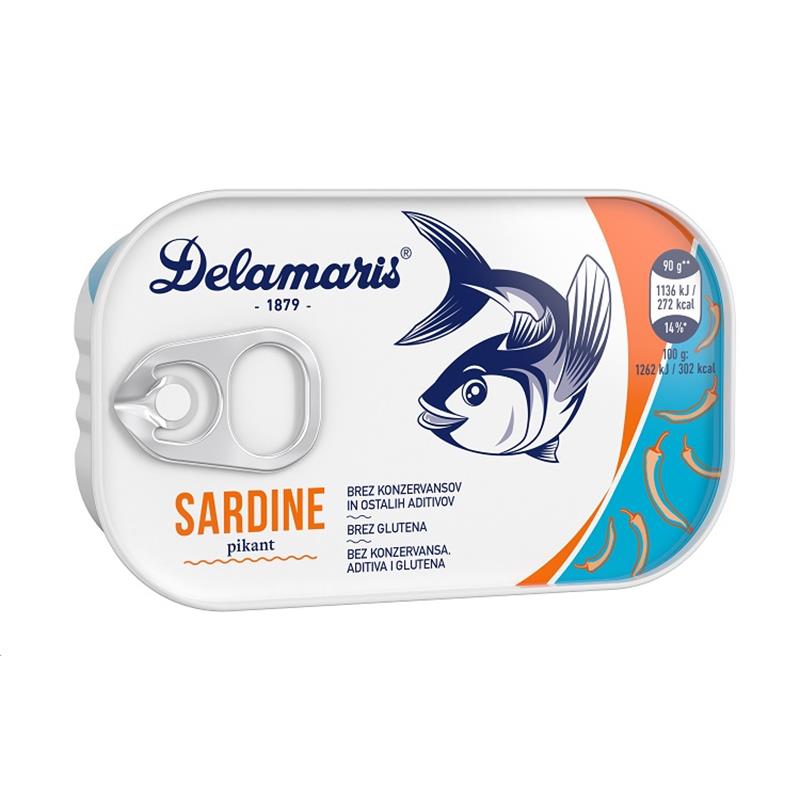 Delamaris Sardine pikant 90g