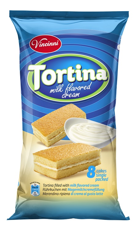 VINCINI Tortina 200g Melk