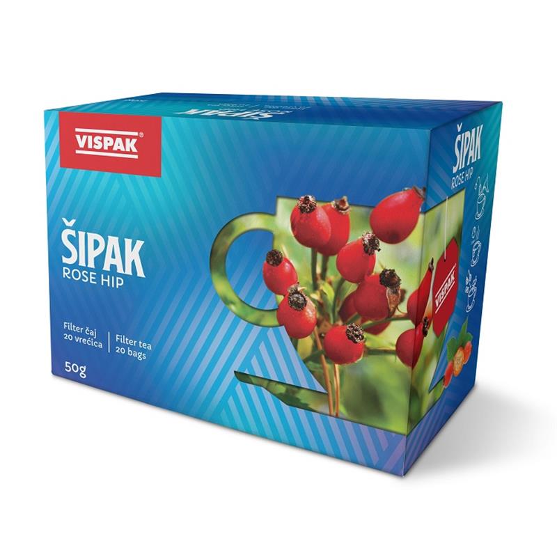 Rozenbottel thee VISPAK 50g