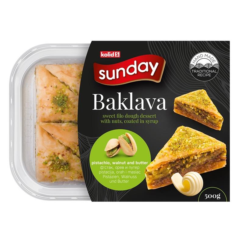 SUNDAY Pistache Baklava 500g