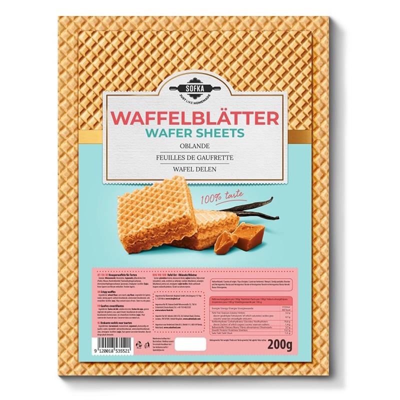 SOFKA Wafelbladeren 200g