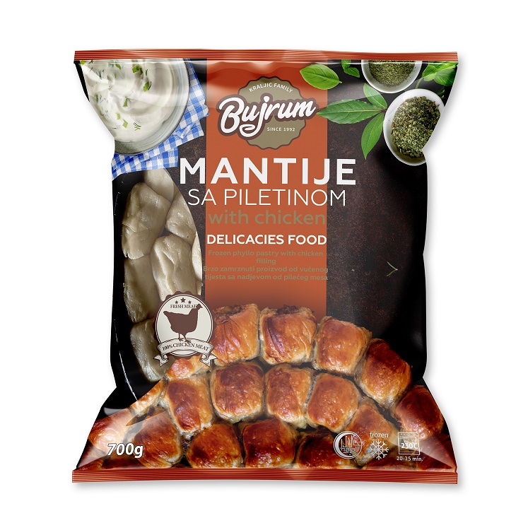 Mantije kip vlees 700g