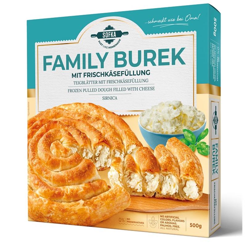 SOFKA FAMILY BUREK met Kaas 500g