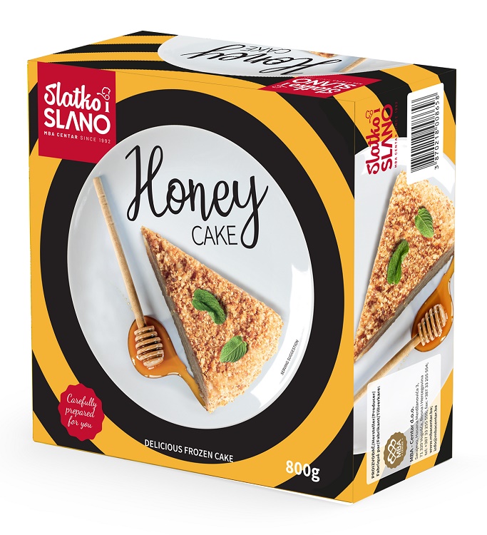 Honey cake -frozen 800g