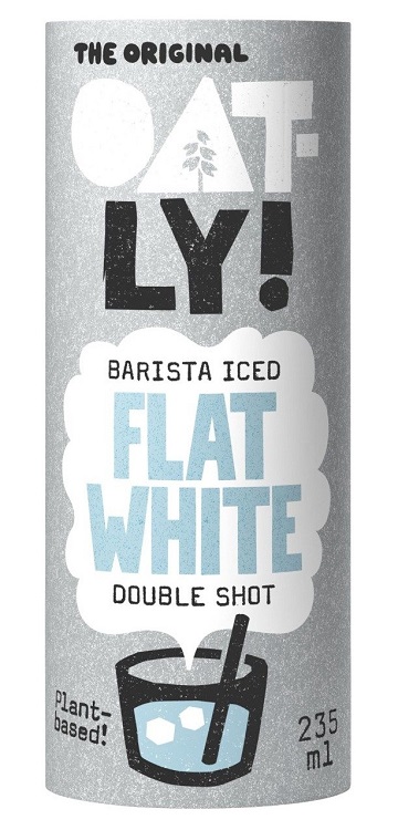 Oatly iced flat white 235 ml