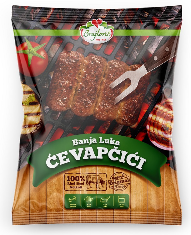 Cevapcici Banjaluka 800g BRAJLOVIC