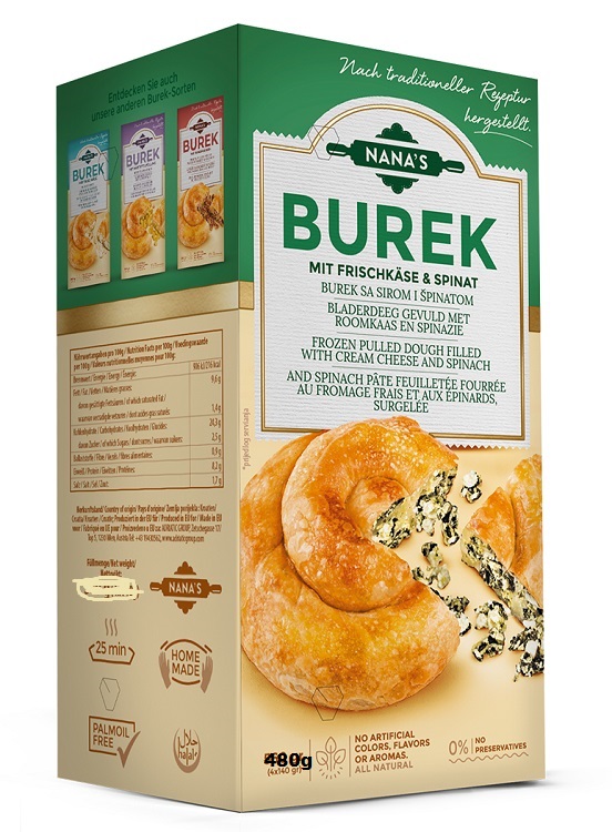 SOFKA BUREK Spinazie+Kaas 480g