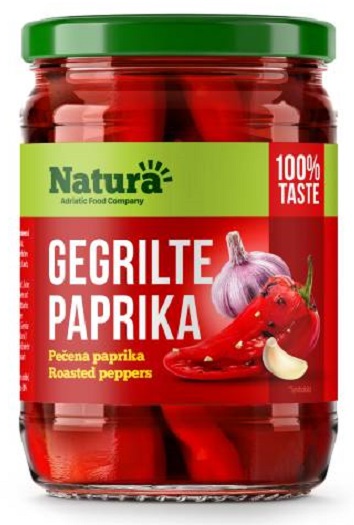 Paprika gegrild 680g NATURA