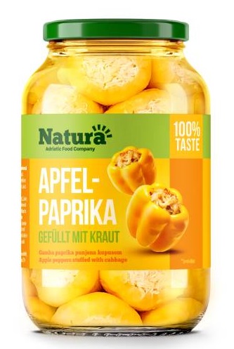 Tomatenpaprika met zuurkool 720ml Natura