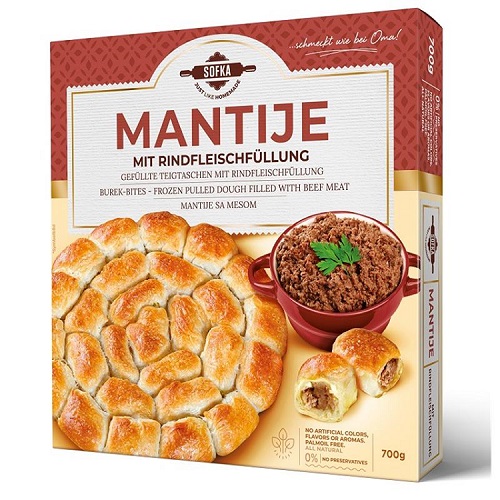 Sofka MANTIJA -BITES rundvlees 700g