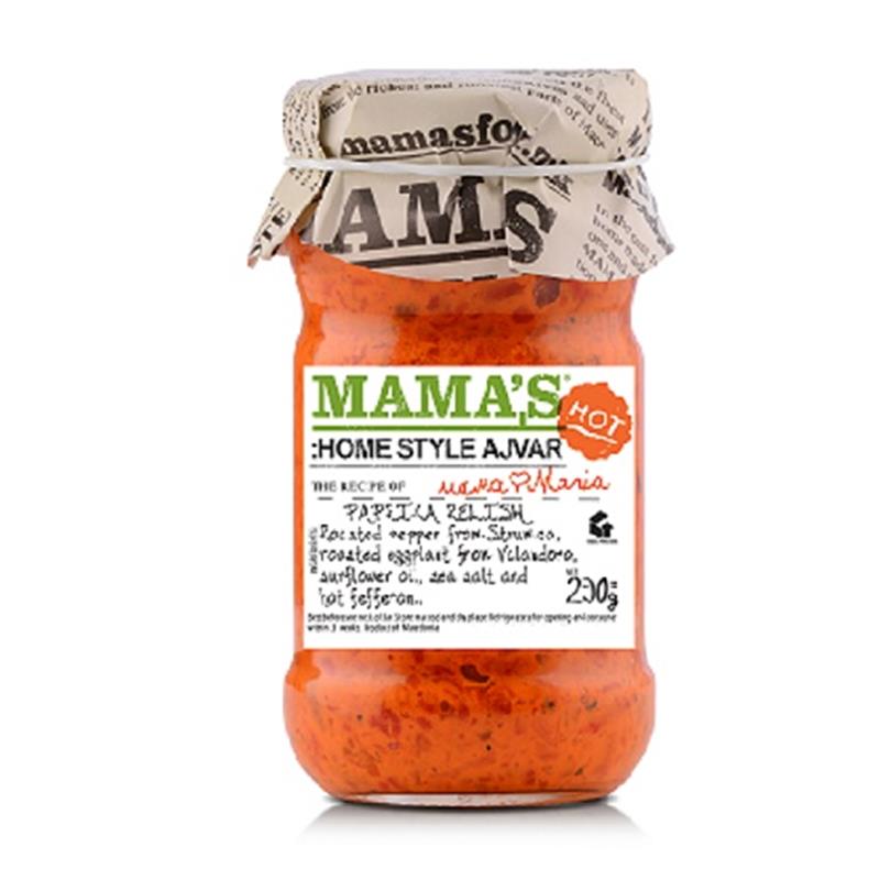 MAMA'S Ajvar 290 ml - HOT