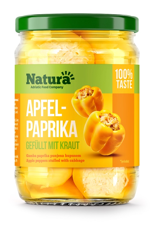 Tomatenpaprika met zuurkool 720ml Natura