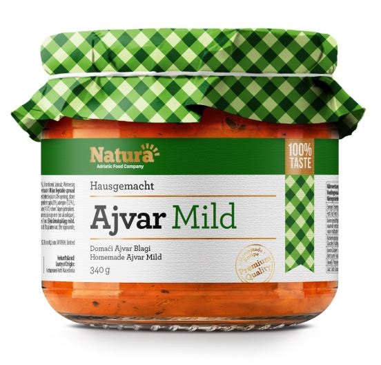 Ajvar NATURA mild 370 ml