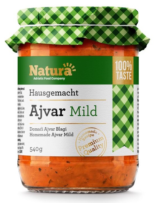 Ajvar 580 ml mild - Natura