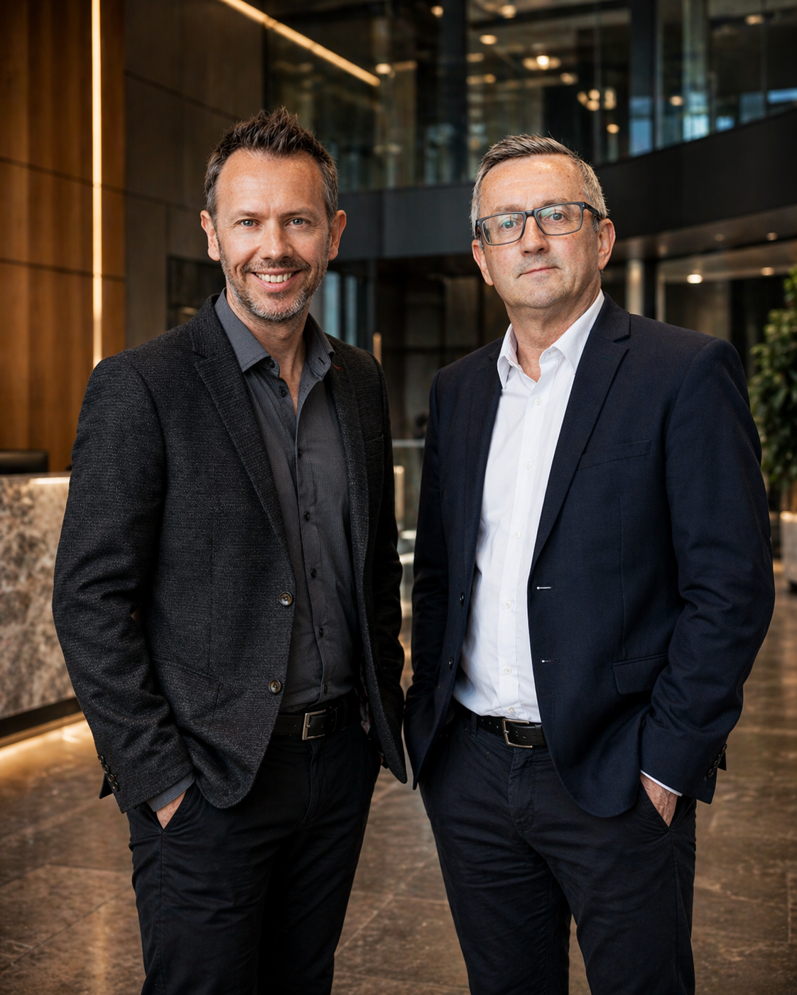 An image of paul mills and rob nicholls, co-founders of FindaFractional®