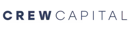 CREW CAPITAL logo with bold capital letters.