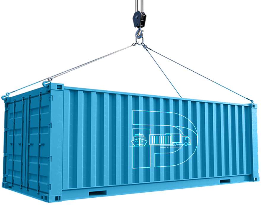 Intermodal shipping container handling with digital tracking and drayage logistics integration