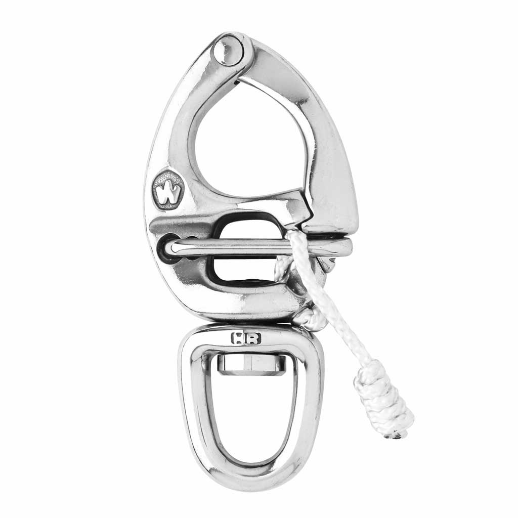 Mousqueton HR à ouverture sous charge 80mm Wichard