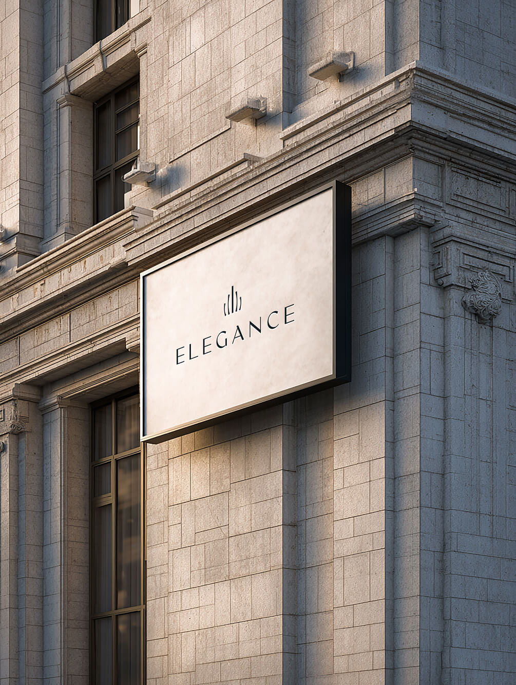 Building with Elegance logo sign
