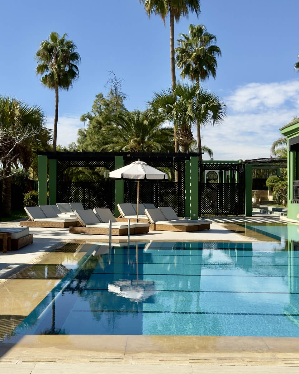 Le Jardin de l'Hivernage, club privé avec piscine à Marrakech