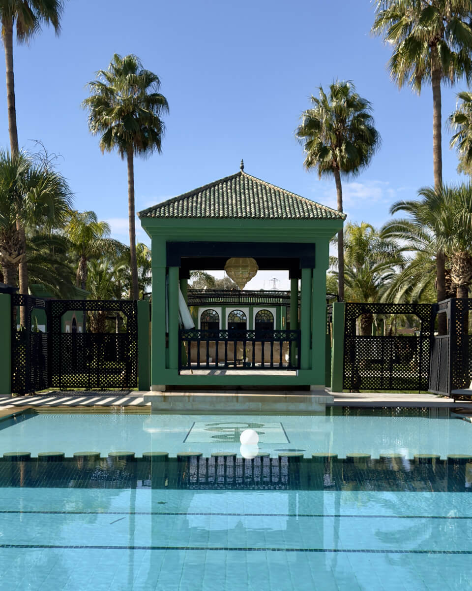 Piscine du club des pharmaciens de Marrakech