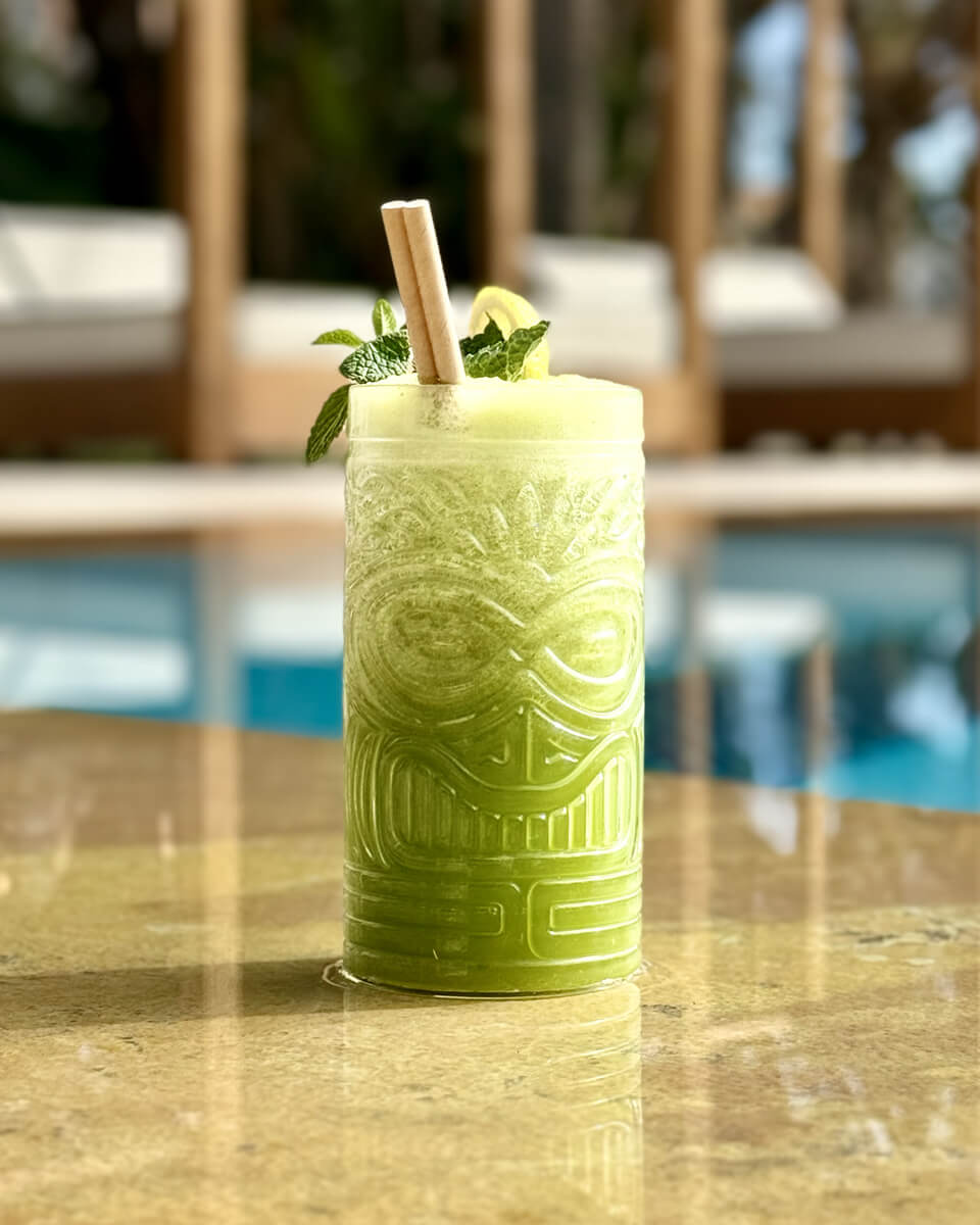 Smoothie Green Detox du Jardin de l'Hivernage