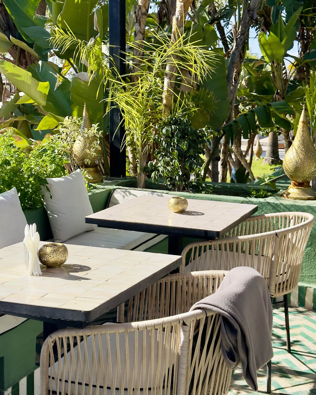 Restaurant snack au Jardin de l'Hivernage