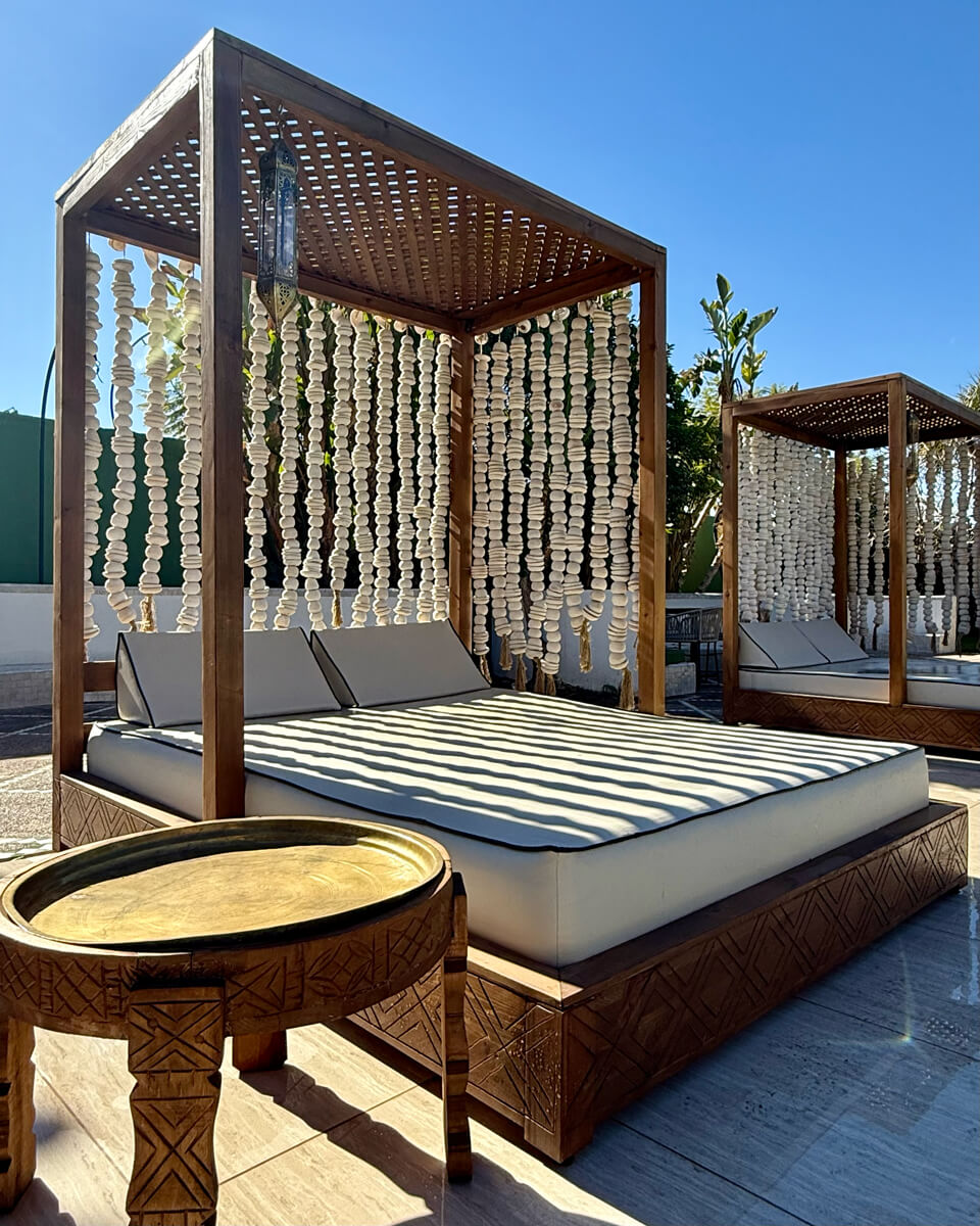 Bed latéral au Jardin de l'Hivernage