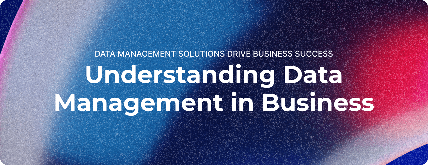Data Management in Next-Generation Business