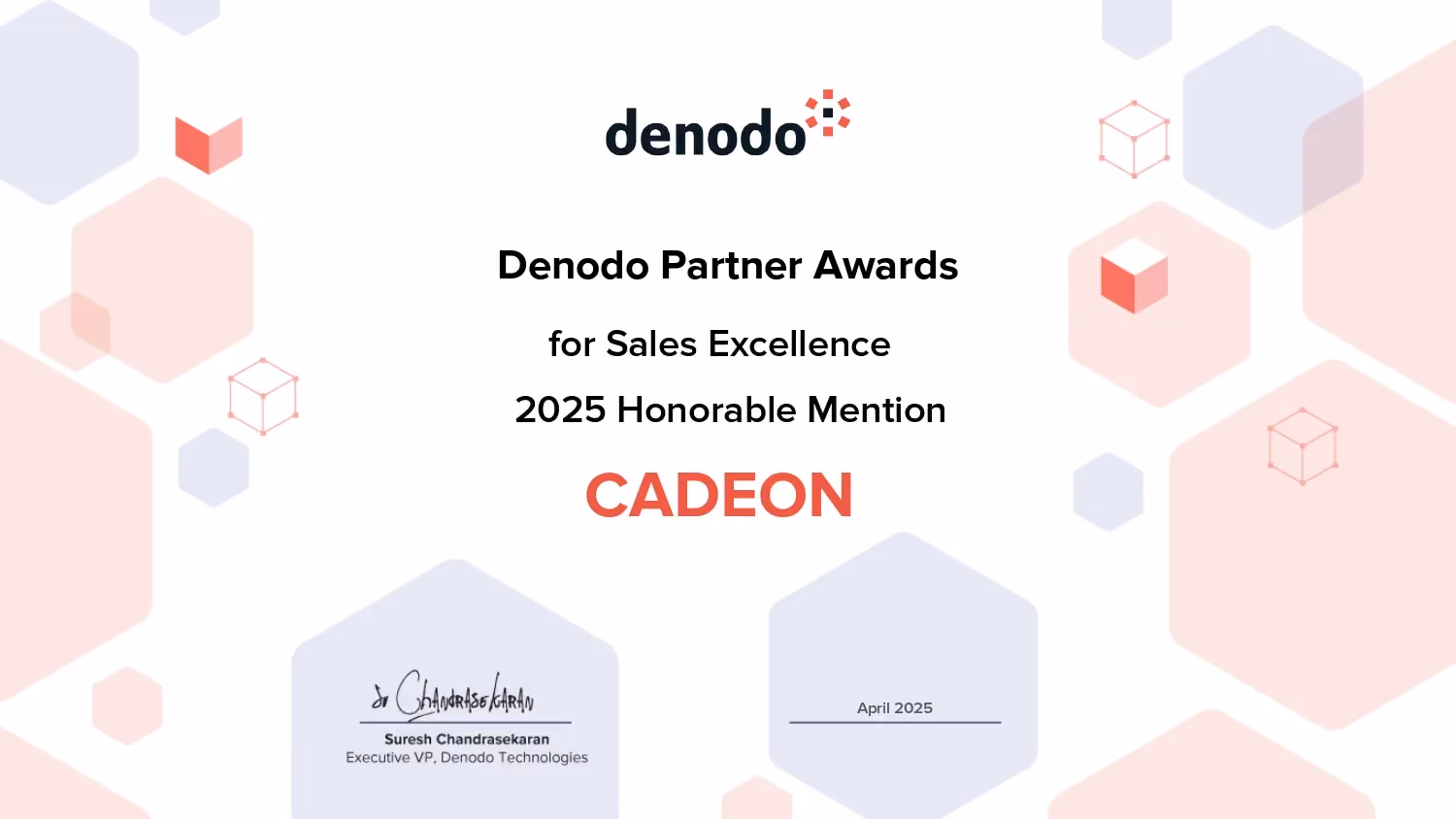 Denodo at 2025 Partner Awards