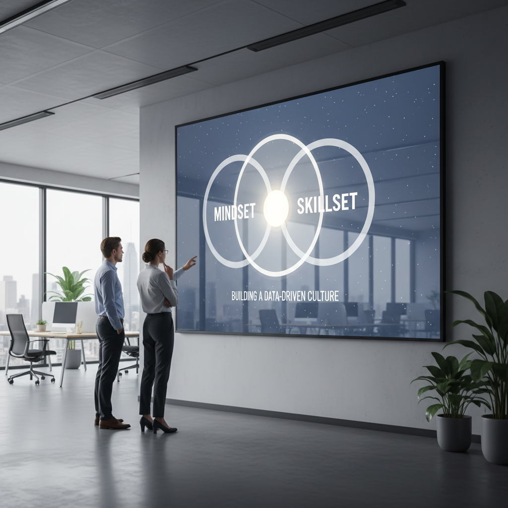 Professionals discussing