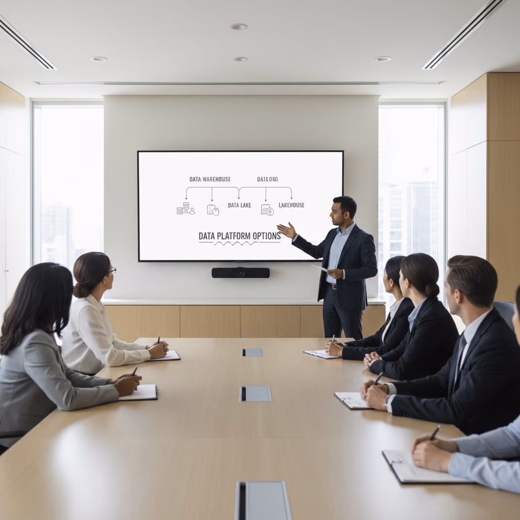Data Warehouse vs Data Lake vs Lakehouse