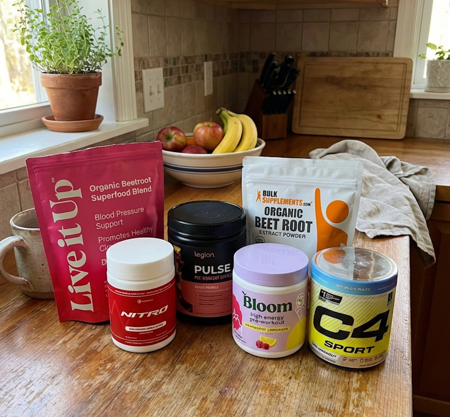 My score sheet for superfood greens powder