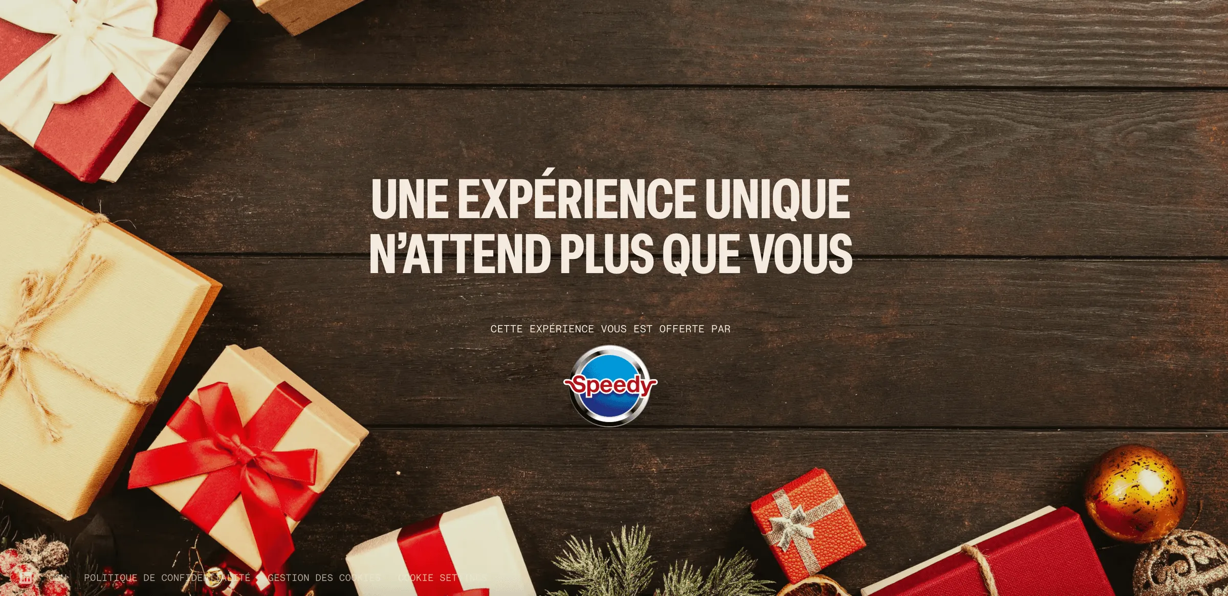Jeu-concours Speedy - expérience RewardPulse
